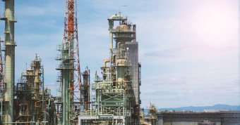 petroleum factory oil tank